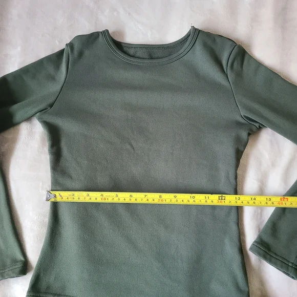 Dark Green Thick Shirt - Picture 2 of 4